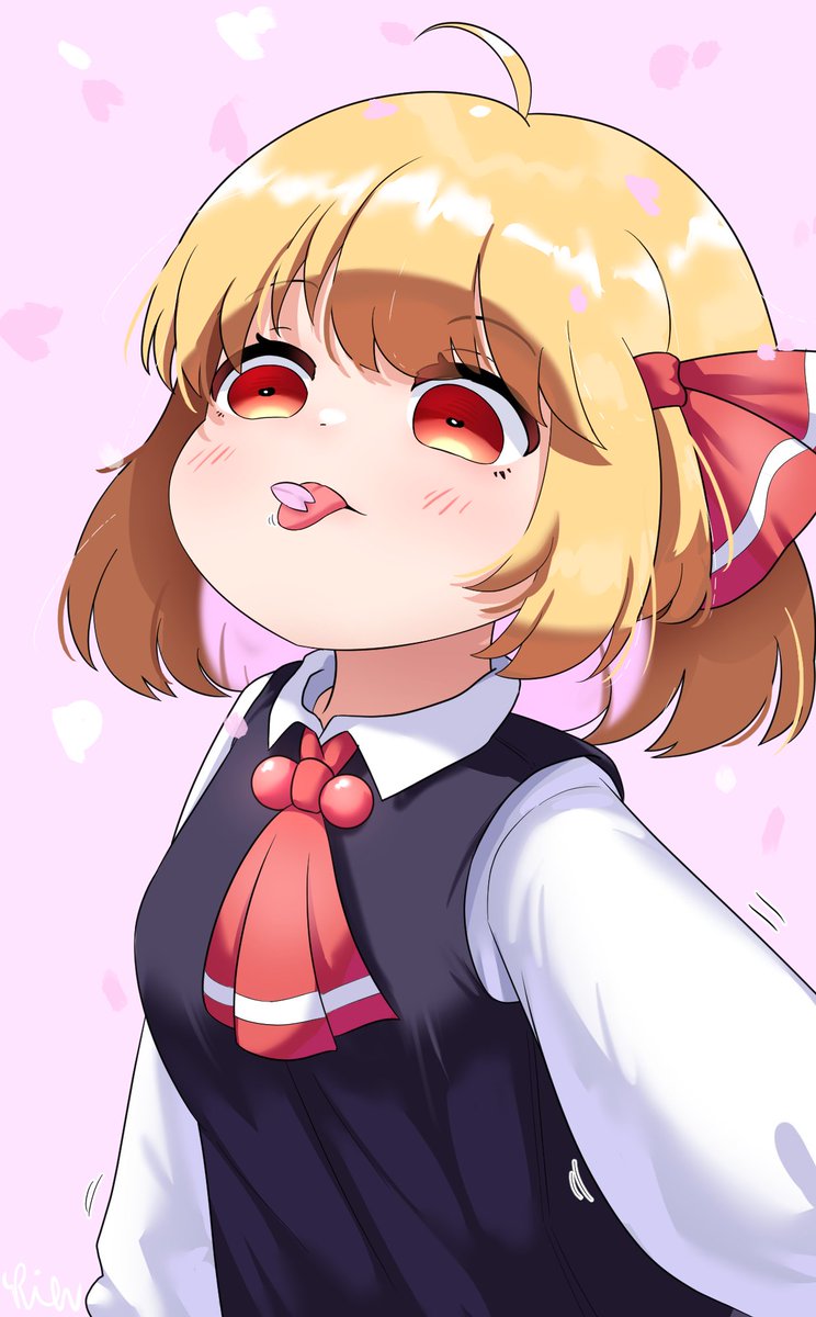 🌸👅

The Contents of her mind is an Enigma...

#毎月七日はルーミアの日