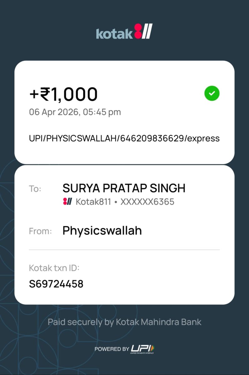 Surya Pratap Singh tweet media