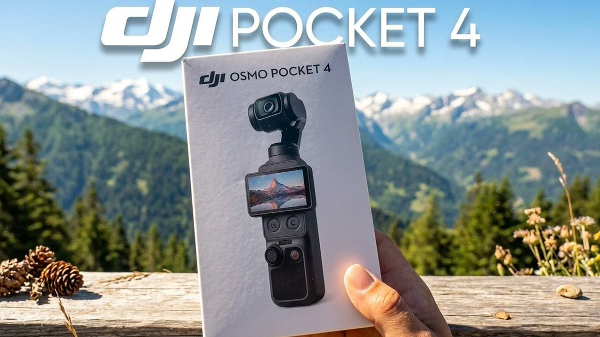 djirumor's tweet image. DJI's Pocket 4 blind pre-orders are live in China — deposit now, specs unknown, price TBD, release date around April 2026.

Committing serious money to a mystery gadget.

 (1/2)