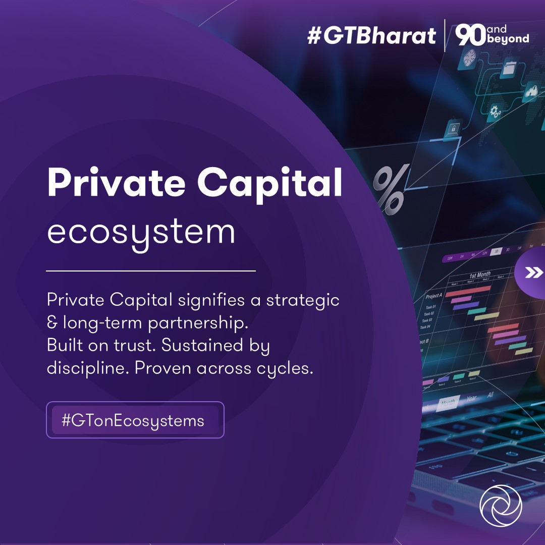 GrantThorntonIN's tweet image. #GTonEcosystems | Through our Private Capital ecosystem, we continue to work alongside stakeholders across every phase of the journey, helping them prepare, partner, and perform across cycles.

#PrivateCapital #ValueCreation #InvestmentStrategy #Governance #ESG