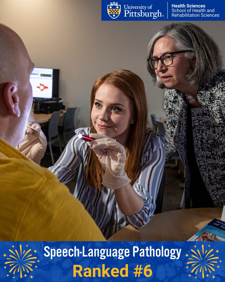 Pitt Communication Science and Disorders tweet media
