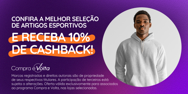 compraevolta's tweet photo. Roupas, tênis e acessórios com no mínimo 10% de cashback direto na conta corrente! No #ShoppingCompraeVolta você compra e garante ofertas exclusivas para associados. https://t.co/Qv8UhVby3H