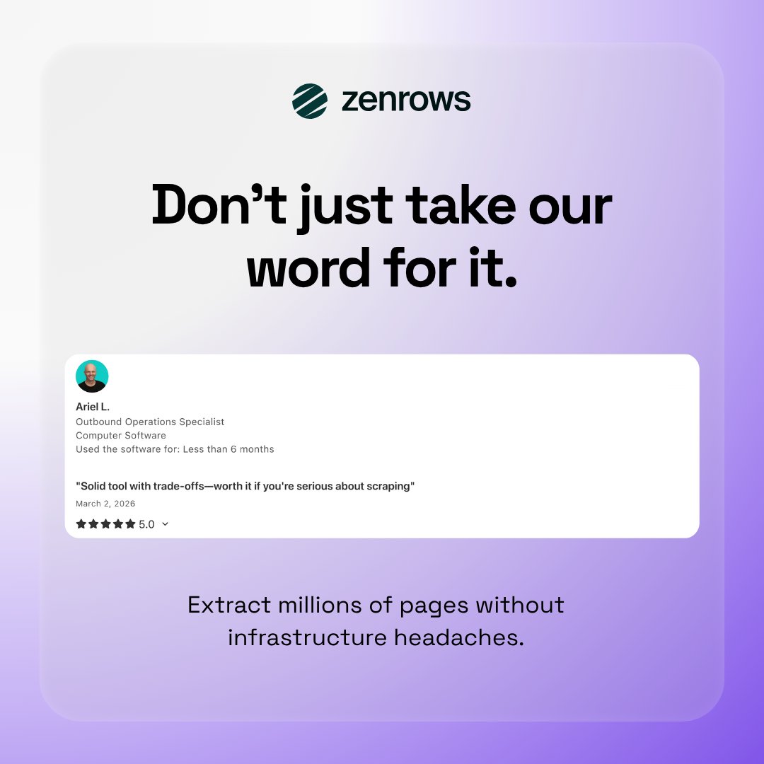 ZenRows tweet media