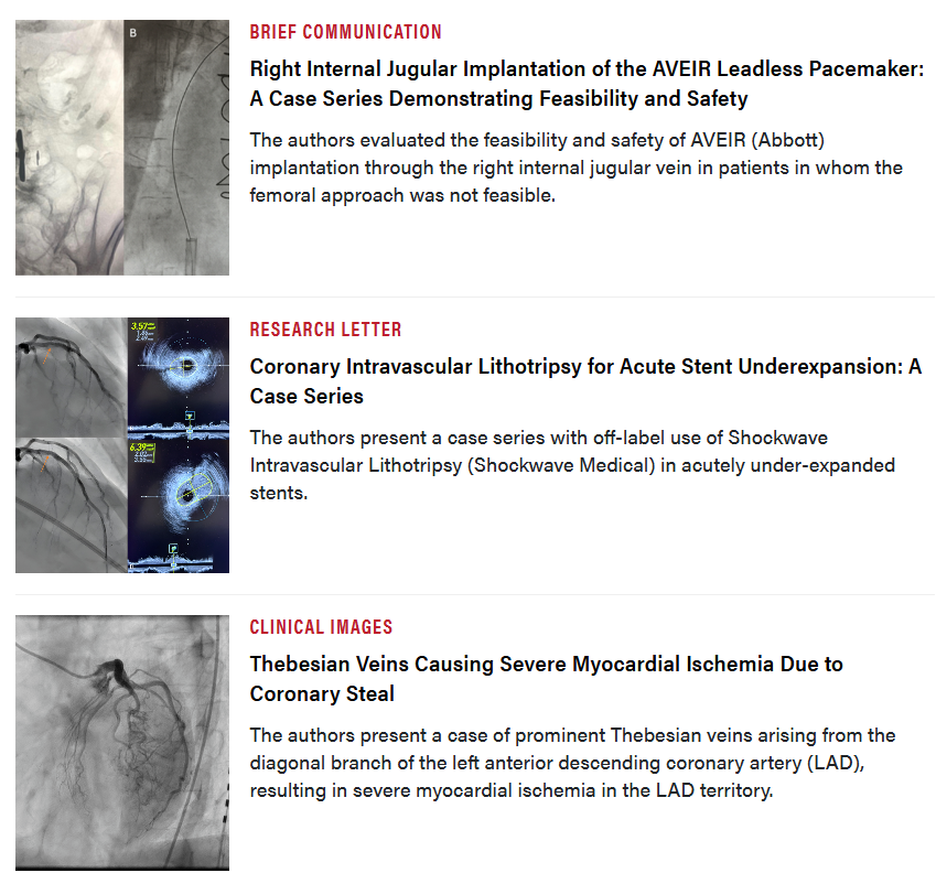 Journal of Invasive Cardiology tweet media