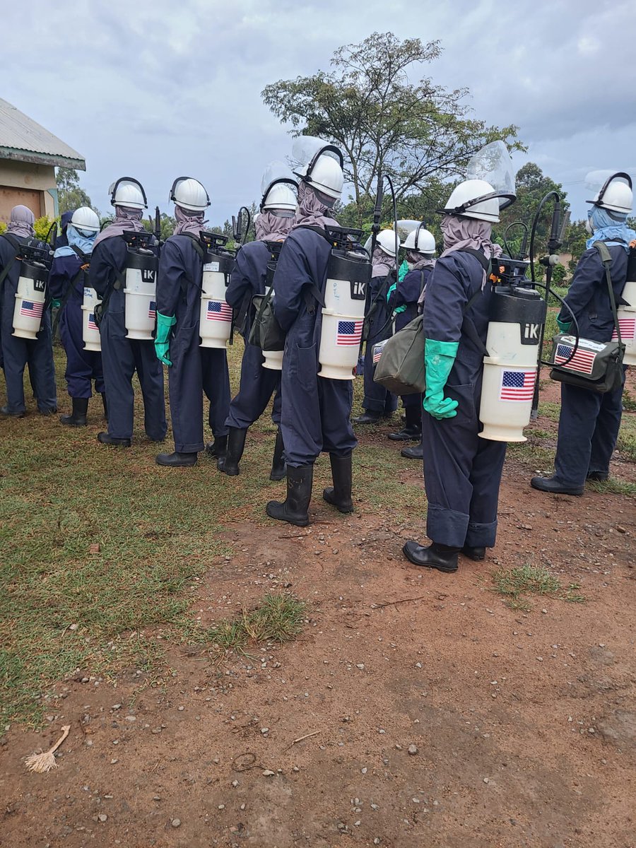 pestmaticltd's tweet photo. The recently concluded Busia IRS campaign reached 7,000+ households in 18 days showing the impact of coordinated action in reducing malaria risk.
Kudos to all stakeholders, field teams &amp; partners for making this possible. 
#Pestmatic #PublicHealth #MalariaPrevention #IRS #Kenya https://t.co/CFG2H0VFCr