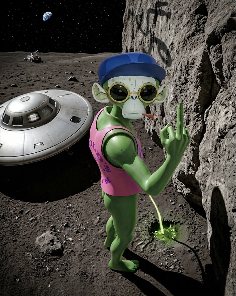 DG0DNFT's tweet photo. Artemis 2 just flew by the Moon taking pics like cosmic paparazziโฆ ๐ธ
Bro, mind your own business! Iโm trying to pee in peace over here ๐ค๐๐ฝ
Oh waitโฆ thatโs right. Earthlings still donโt understand the concept of โpeaceโ๐ธ๐ฆ
@MoonApeLab
#Artemis2 #Moon #AlienProblems https://t.co/pZsOHOsjaT