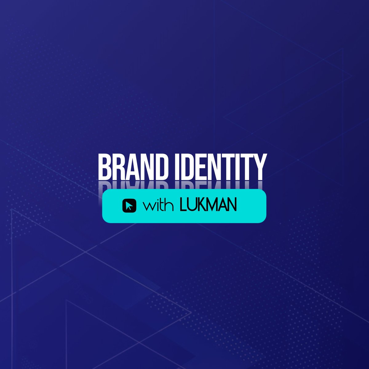 CreativeLukman's tweet image. I did something yesterday.

I’ve been wanting to learn brand identity design for a while now… but I always end up not doing it again.

So I figured I need an accountability partner.
I put it on my WhatsApp status, just looking for like 10 people… lowkey 15 people showed