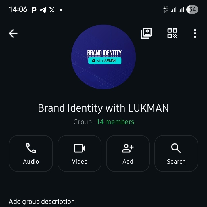 CreativeLukman's tweet image. I did something yesterday.

I’ve been wanting to learn brand identity design for a while now… but I always end up not doing it again.

So I figured I need an accountability partner.
I put it on my WhatsApp status, just looking for like 10 people… lowkey 15 people showed