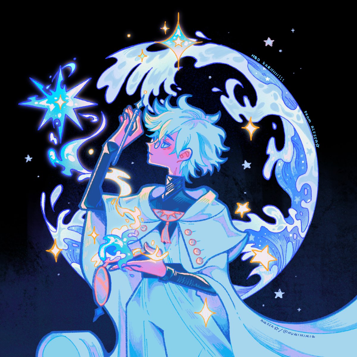 hunihimig's tweet photo. happy witch hat atelier day!!! ⋆｡°✩ #qifrey https://t.co/54M04WiWsZ
