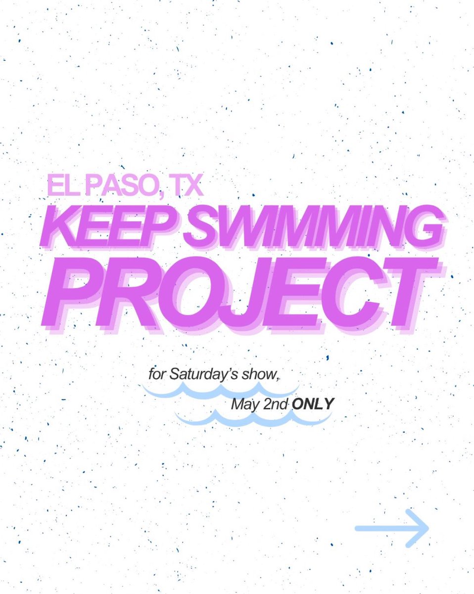 tamaldeyoongi's tweet photo. EL PASO DAY 1 - KEEP SWIMMING PROJECT 🐳💜

For May 2nd, I’m organizing a fan project for SWIM!!!

Please see thread for more details

#bts #btsarmy #btsarirang #elpasotx #sunbowlstadium #BTS_SWİM #btsworldtour #arirangtour https://t.co/EiT7kviIcS