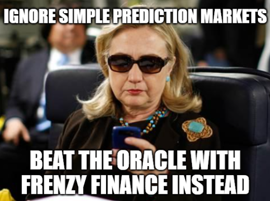ThyraWeb3's tweet photo. Into prediction markets?
Into thrill and games?

Then @frenzy_finance is perfect for you 🫵

5-second intervals and you determine your risk...

Try it out today: https://t.co/olHeAey0KX https://t.co/ivq8NhnwHF