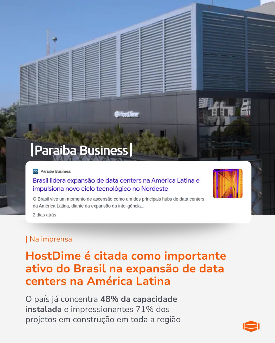 HostDime Brasil tweet media