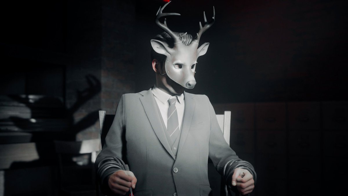 Diamondglitz100's tweet photo. He says he's just an actor, but is he, really? I have a feeling this guy looks just like Alex Casey under the mask!

(tap to view full images)

#AlanWake2 #VirtualPhotography #ThePhotoMode https://t.co/1mHGG33QGC