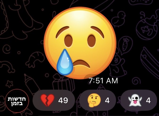 Big crying emoji alert