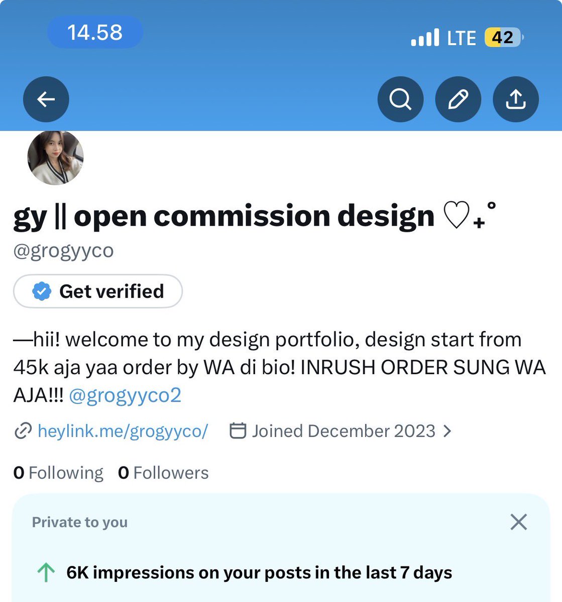 new acc gyy || open design commission °°🤍 tweet media