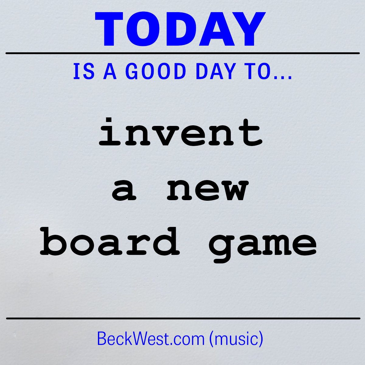 TheBeckWest's tweet image. Today is a good day to... #motivation #inspiration #creativity