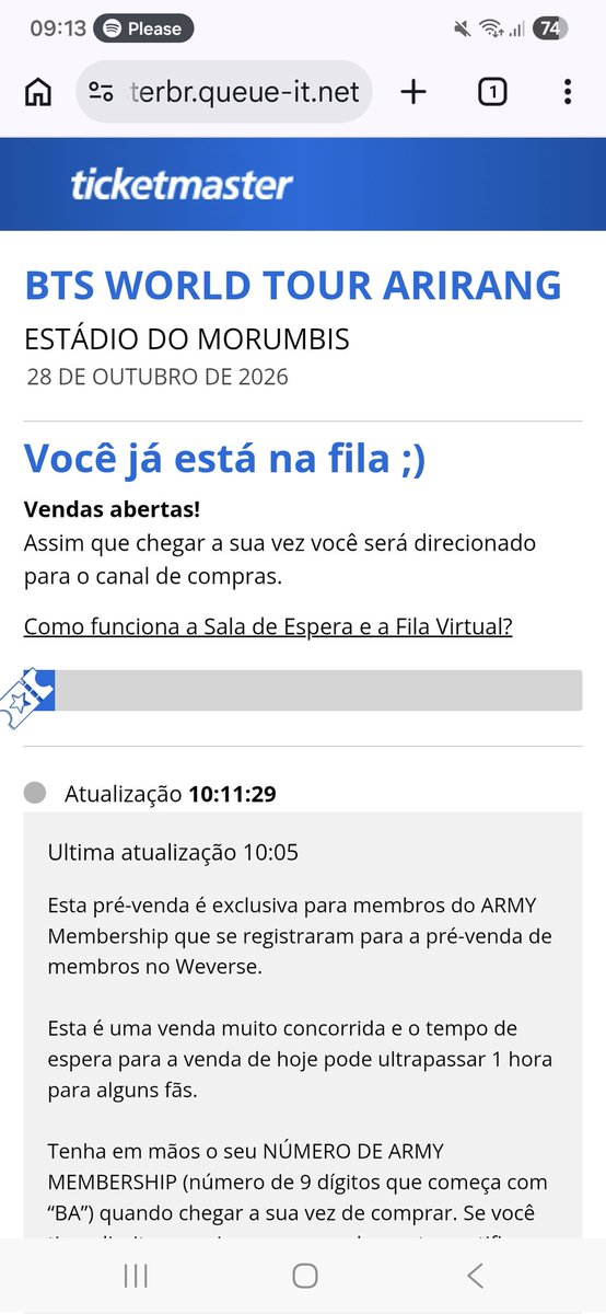 tau vai ver o bts 🪭 tweet media