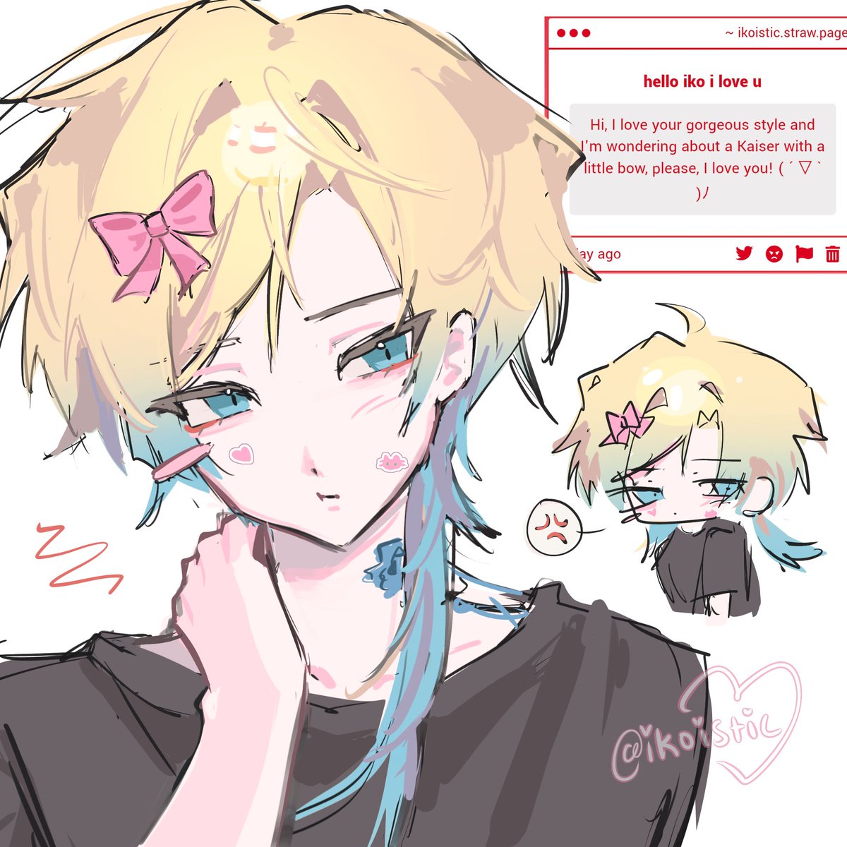 けiko : COMMS OPEN tweet media