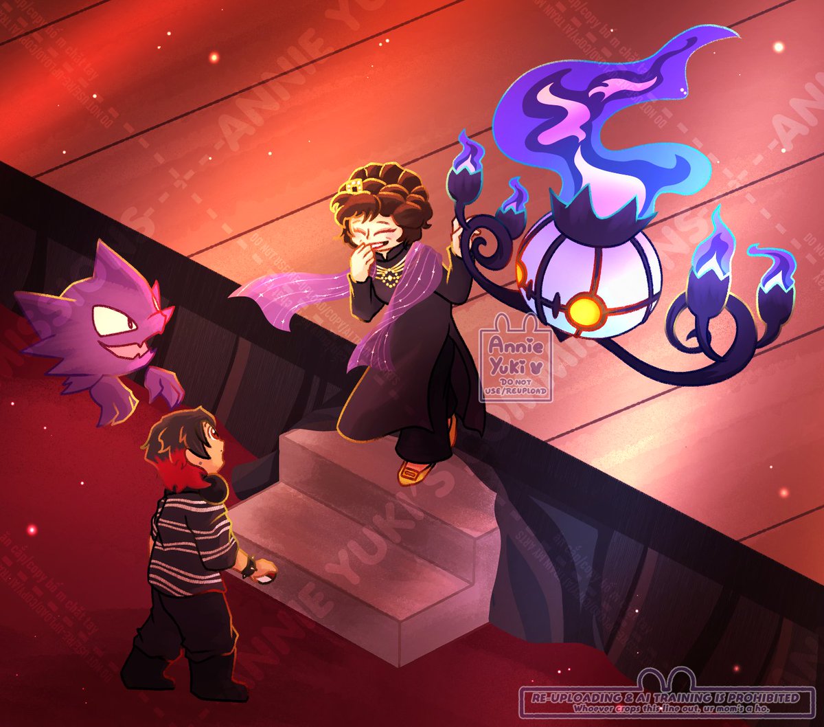 Annie Yuki (Da Bun)| i want to be a Pokemon Artist tweet media