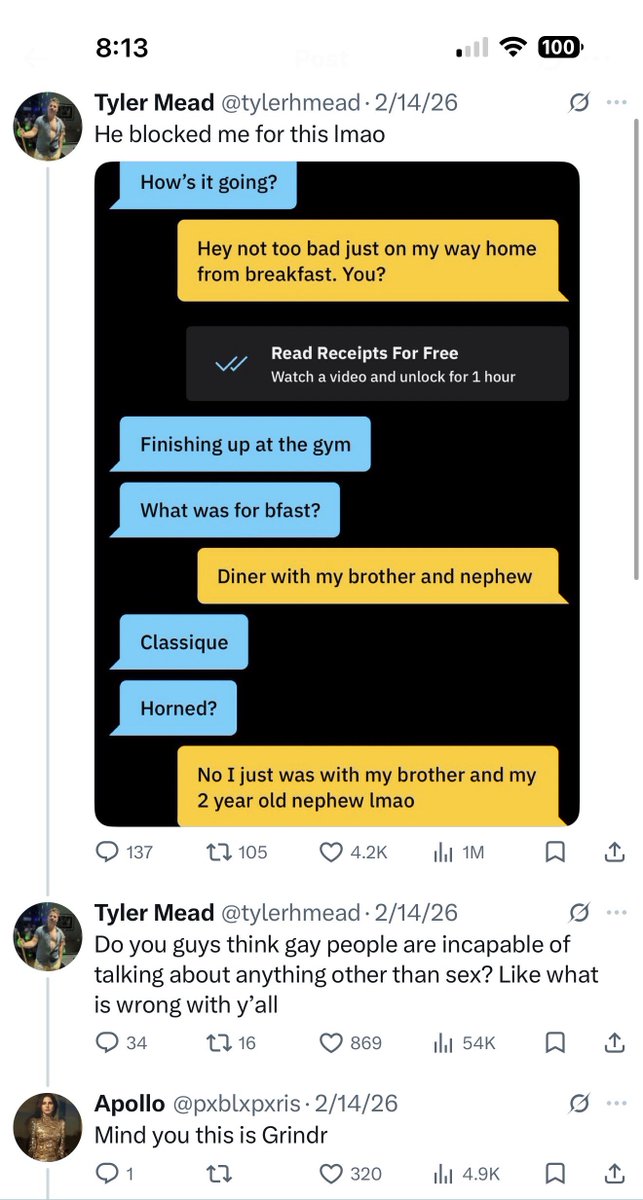 hysterical female tweet media