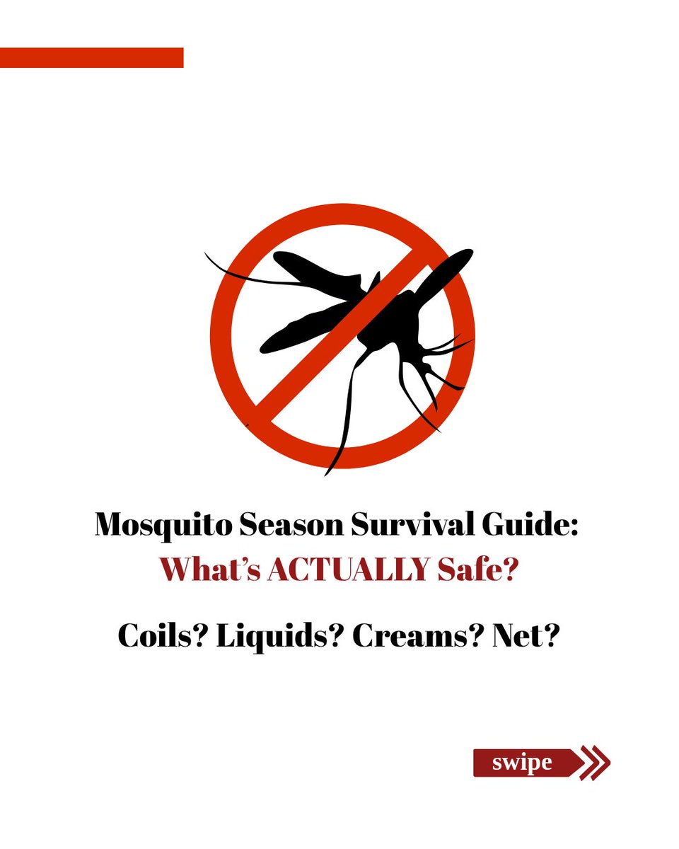 What's safe during mosquito Season?

Check out my IG profile for full post ✓ Instagram.com/@asheeshpal