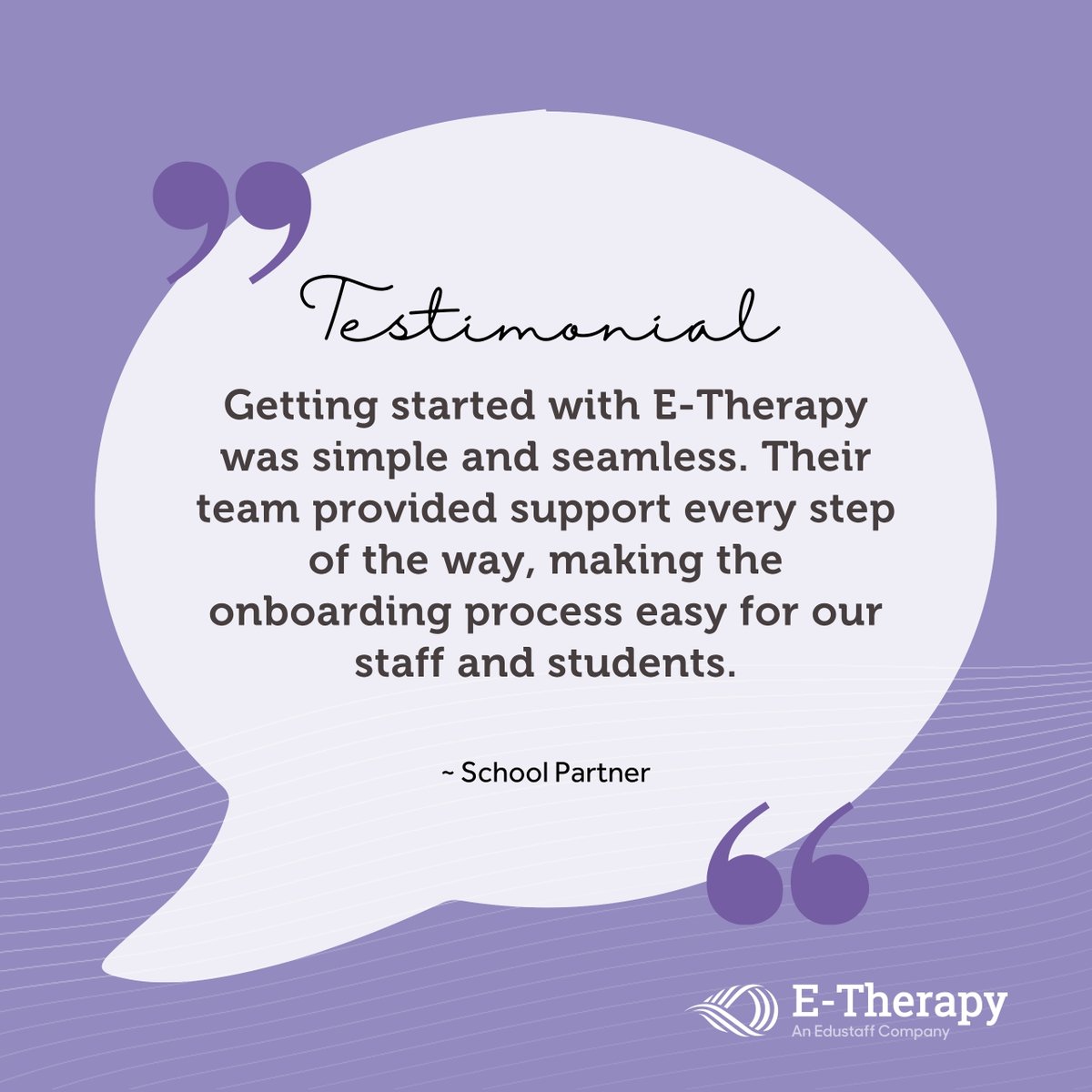 etherapyexperts's tweet image. A smooth start makes all the difference.

We focus on making onboarding simple, supportive, and easy to navigate so schools can stay focused on what matters most, their students.

#SchoolPartnerships #StudentSupport #SpecialEducation #TherapyServices