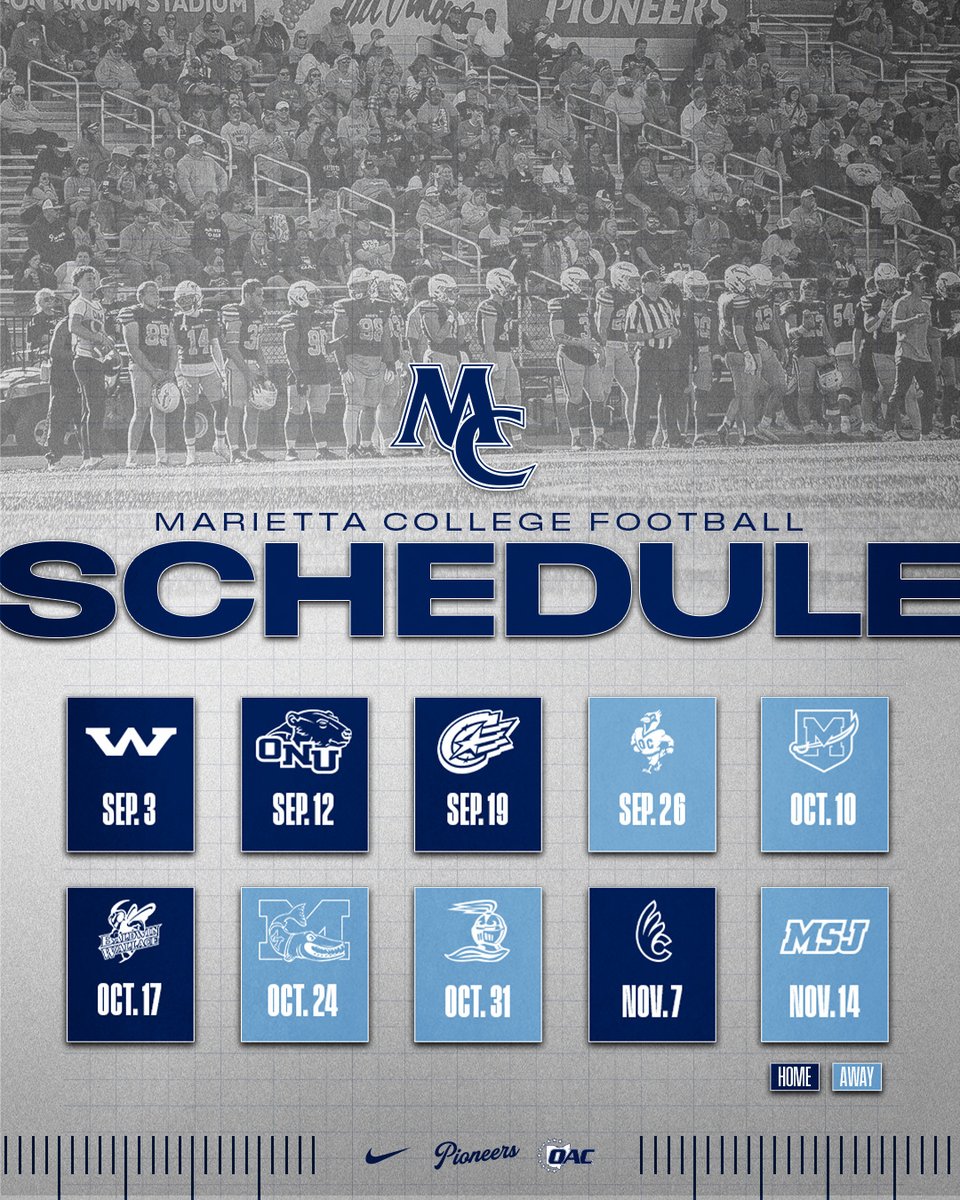 Marietta College Football tweet media