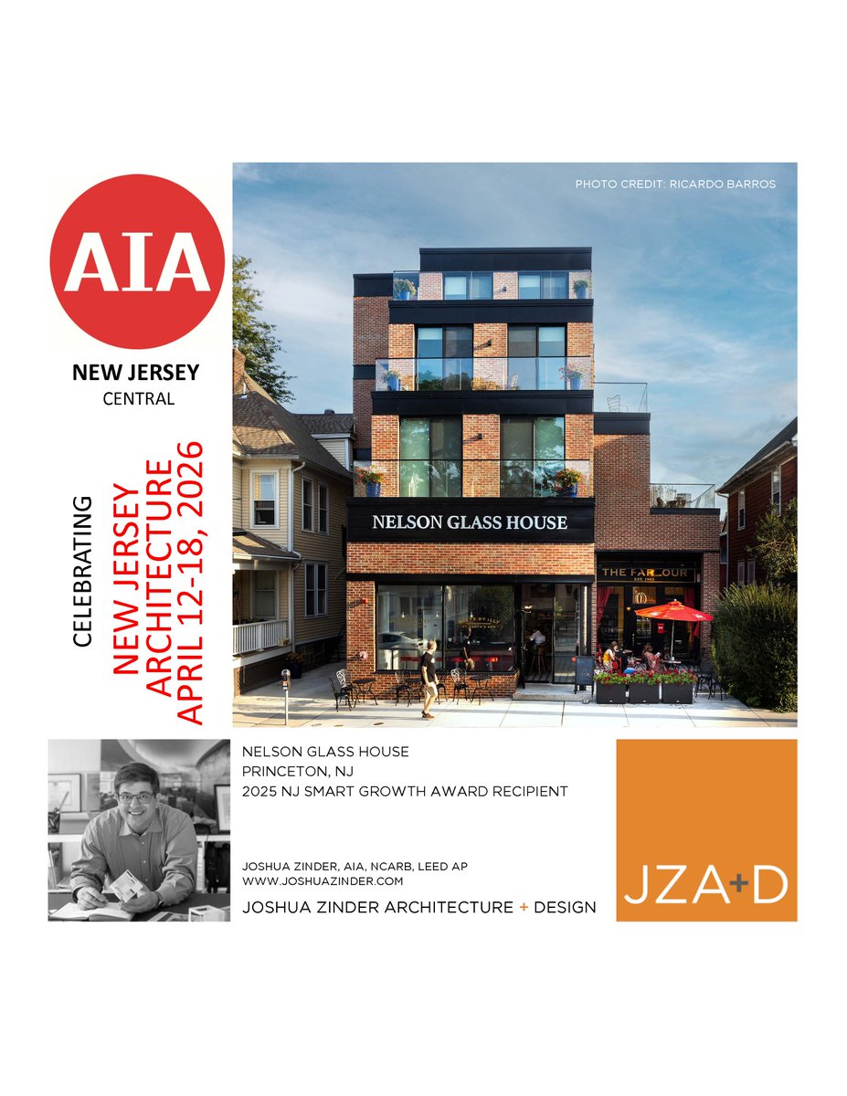 AIANJ's tweet photo. Don't miss our 2026 Architecture Week Promotion!  Submit your slide today! Each submission should be attributed to an individual AIA NJ member. Click the link for submission details! Deadline is TODAY!

https://t.co/5xBLsUnTWt https://t.co/ogkq6wgbb4