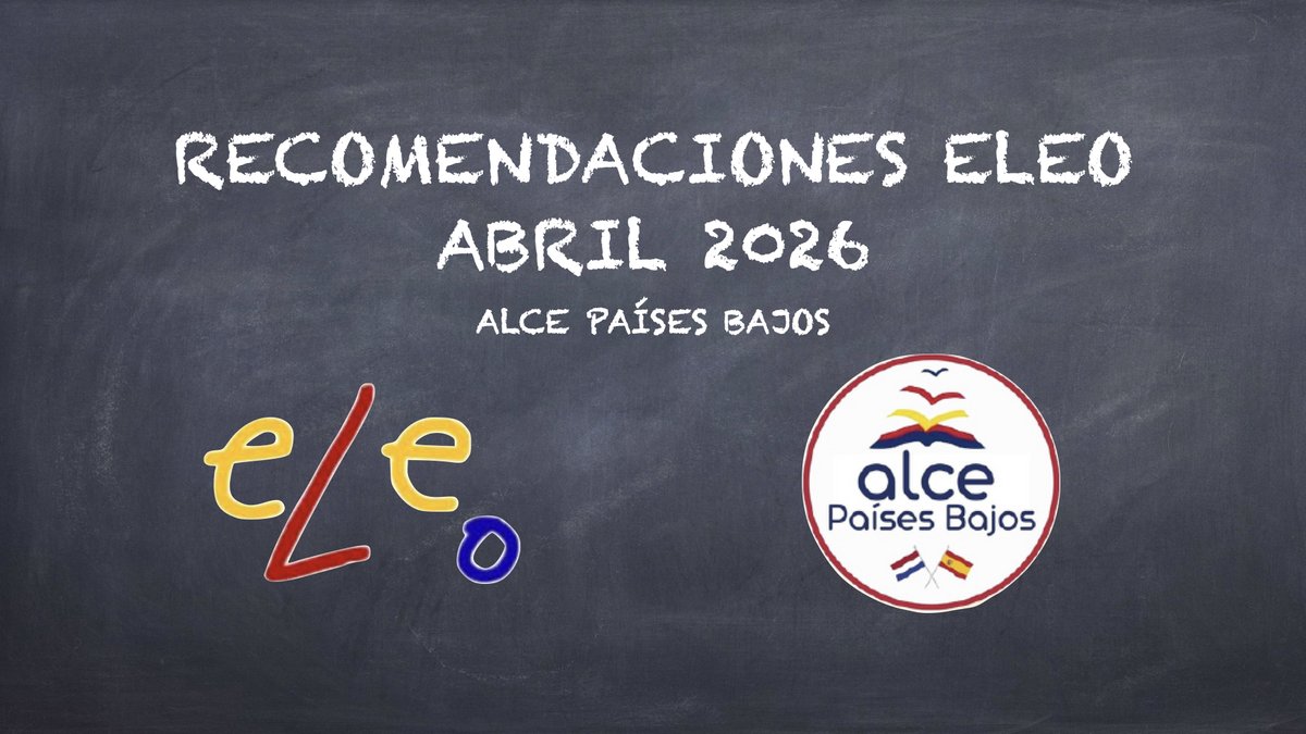 ALCEPBajos's tweet photo. ¡Hoy os dejamos las recomendaciones del mes de abril en eLeo! (1) https://t.co/LV13Lf8dv6