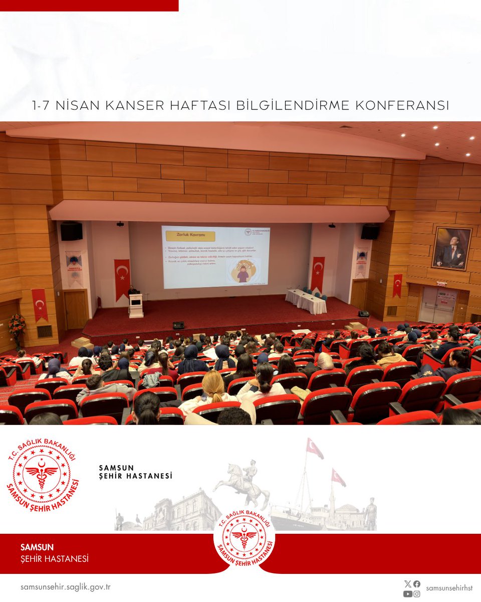 1-7 Nisan Kanser Haftası Bilgilendirme Konferansı