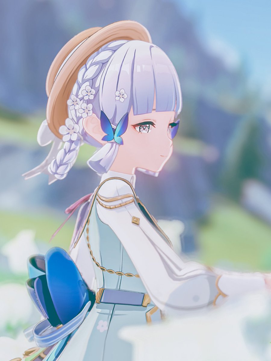 hinokinaki's tweet image. 神里綾華

（3枚目増えます❄️݁𖥔.）
#神里綾華  #KamisatoAyaka 
#GenshinImpact