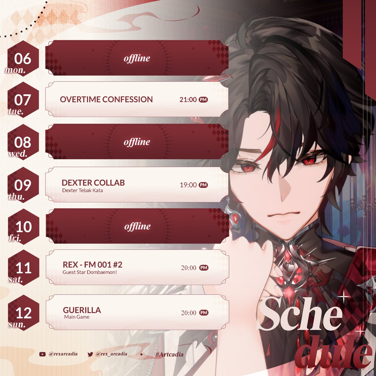 Rex Arcadia【DEXTER】 tweet media