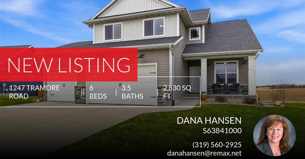 TheHansenTeam's tweet photo. 📍 New Listing 📍 Take a look at this fantastic new property that just hit the market located at 1247 Tramore Road in Marion. Reach out here or at (319) 560-2925 for more information

Dana Hansen
The Hansen Team
RE/MAX Conce... https://t.co/jE2K8v4NiP https://t.co/G9J4k0DY8A