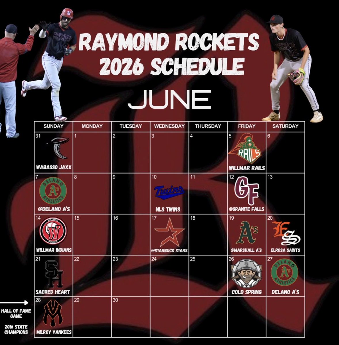 Raymond Rockets tweet media