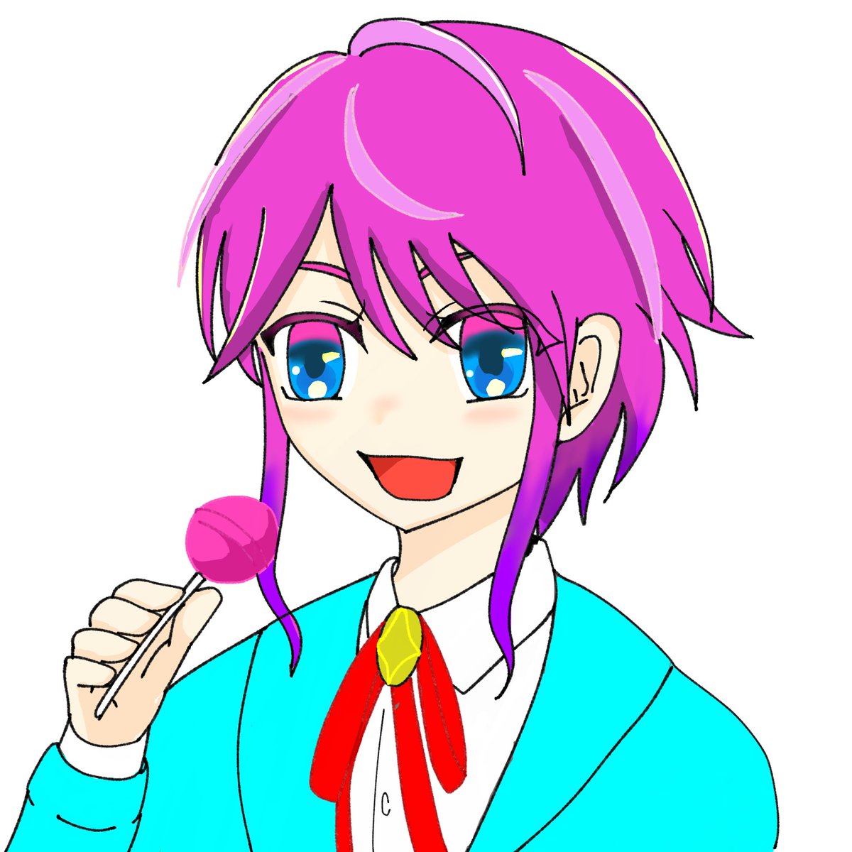 #まりーの一日一描 
出来るか分からないけど調子のいい時だけなんか描きます。
初日はらむだちゃん
………絵柄が……平成だな……？平成の少女漫画の絵柄だ…

果たしてまりーはここから目を小さくできるのか！！