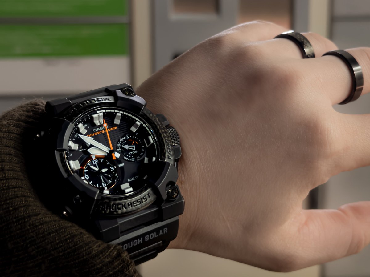 Roscoechan_8's tweet image. おりたたぶ出動！！
プラチナライト6 エヴォでヤマト運輸まで納品されますよゆるポタ
相棒はGWF-A1000XC カーボンフロッグマン🐸
PUDOのタイムラグで結局2時間も待ちぼうけを食らってしまった…
何はともあれ無事に新しいG-SHOCKをお迎え完了です✌️
 
#おりたたぶ #gshock