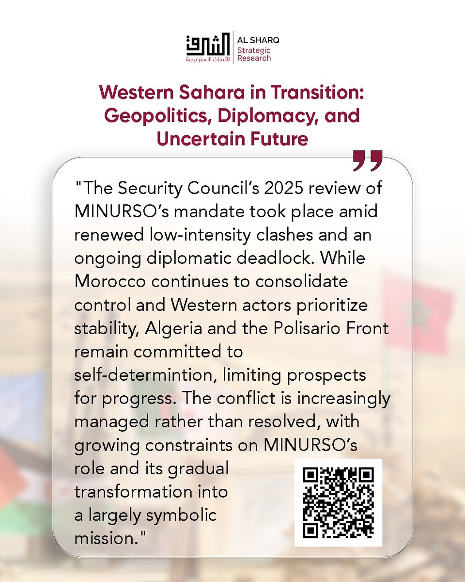 Al Sharq Strategic Research tweet media