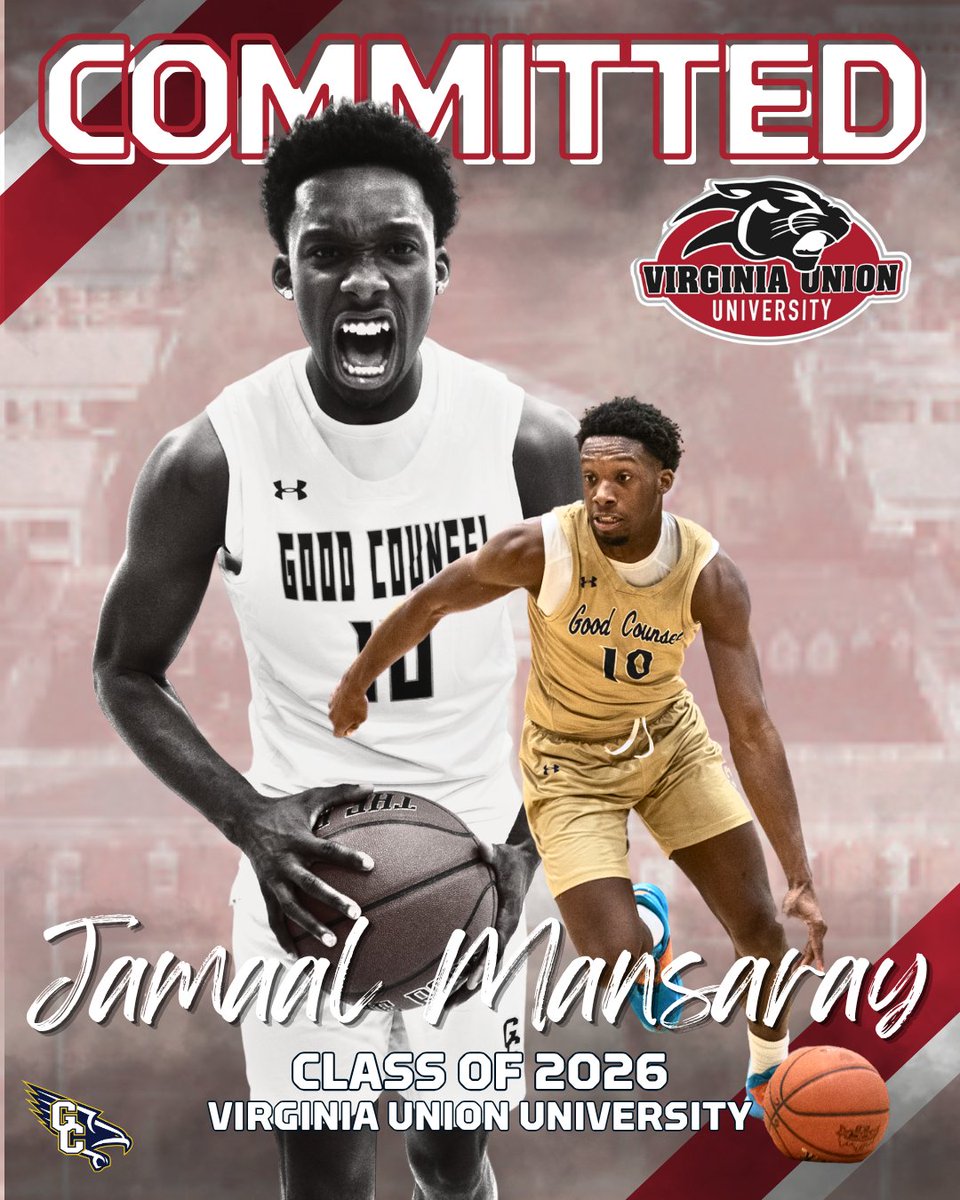 olgcbasketball's tweet photo. Congratulations to Jamaal Mansaray '26 on his commitment to Virginia Union! https://t.co/zxRQydDzNN