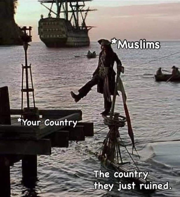 Sprangooh's tweet photo. The culture of islam is based on rape and incest.  Inbreeding produces inbreeding and the mental illness is continually compounded.  Mohammed was a rapist and his sick followers wrongly believe they are at the top of society.  They are weak-minded, mentally ill little puppets. https://t.co/Zildmnlu7T