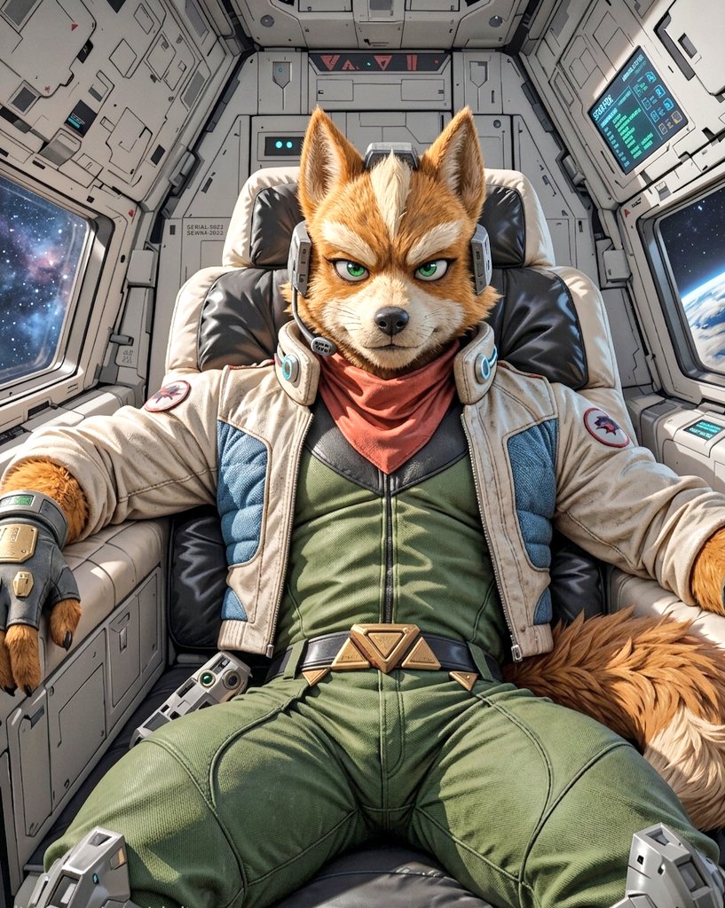 WildAiBears's tweet image. Fox McCloud
#ai #aiart  #fox #aifox #furryai