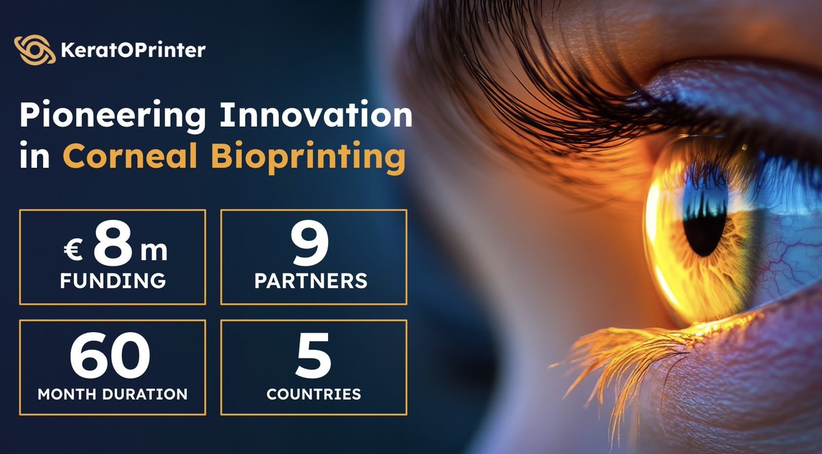 KeratOPrinter's tweet photo. 🇪🇺 We are very proud that the #KeratOPrinter Project was selected for funding by #HorizonEurope — Europe's premier research and innovation programme, and a globally recognised mark of scientific excellence and ambition.

🔗 Explore our #EUfunded project:
https://t.co/wqc2aNhViT https://t.co/pYsdYI61Ow