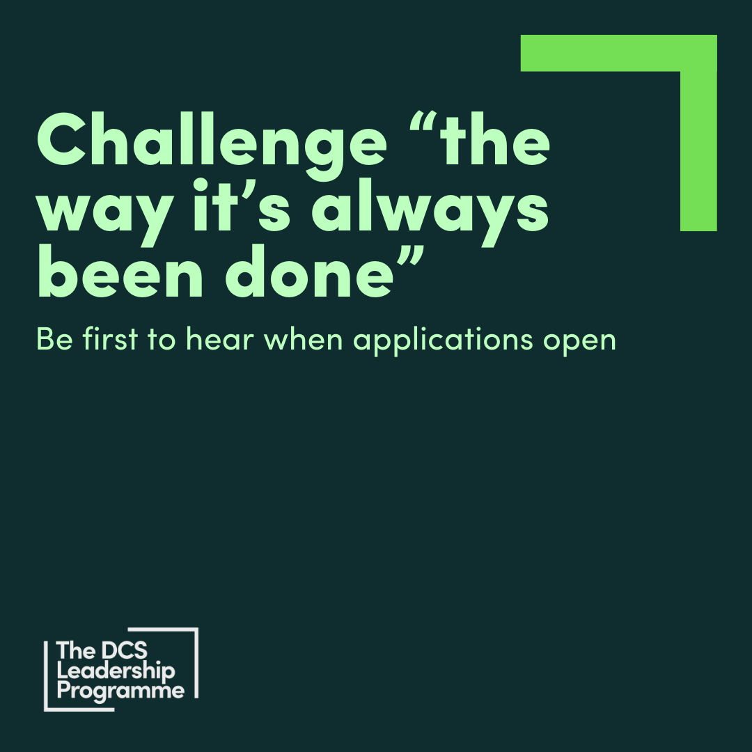 DCS Leadership Programme tweet media