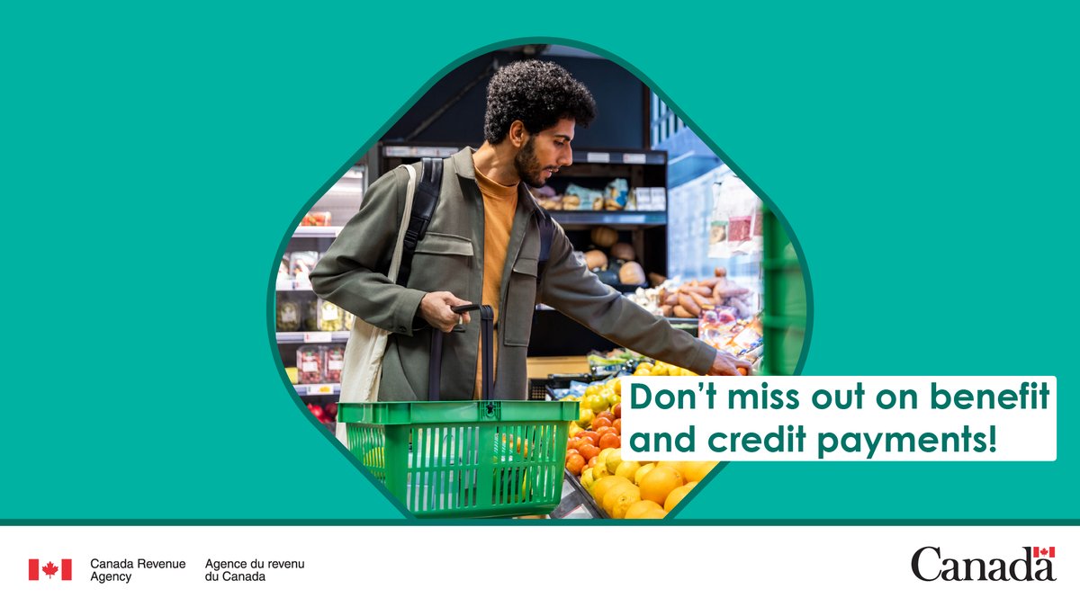 CanRevAgency's tweet image. Doing your taxes means you could be eligible to get benefits like:

👨‍👩‍👧 The Canada child benefit
🛒 The Canada Groceries and Essentials Benefit (formerly the GST/HST credit)

Don’t miss out on these payments, and more! Do your taxes today: canada.ca/en/services/ta… #CdnTax