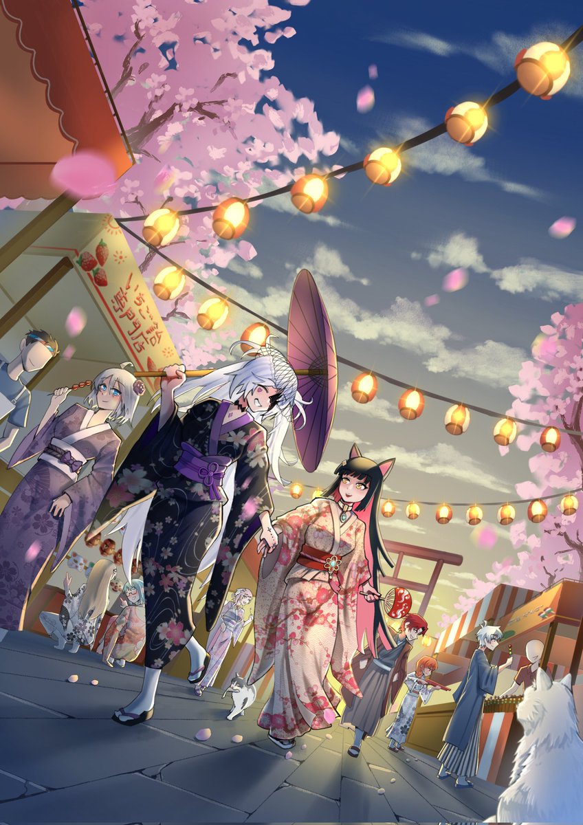 Gsenn12's tweet photo. Second entry for #CZNcontest ! 🏮🌸
 #ChaosZeroNightmare #カオスゼロナイトメア https://t.co/DEsZzu6myF