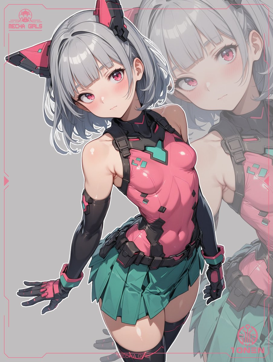 munou_ac's tweet image. あと半分ですか？
と思っているメカ娘。

残念。
今週の土曜日も仕事です。
今度は午前中だけ…。
めんどい。