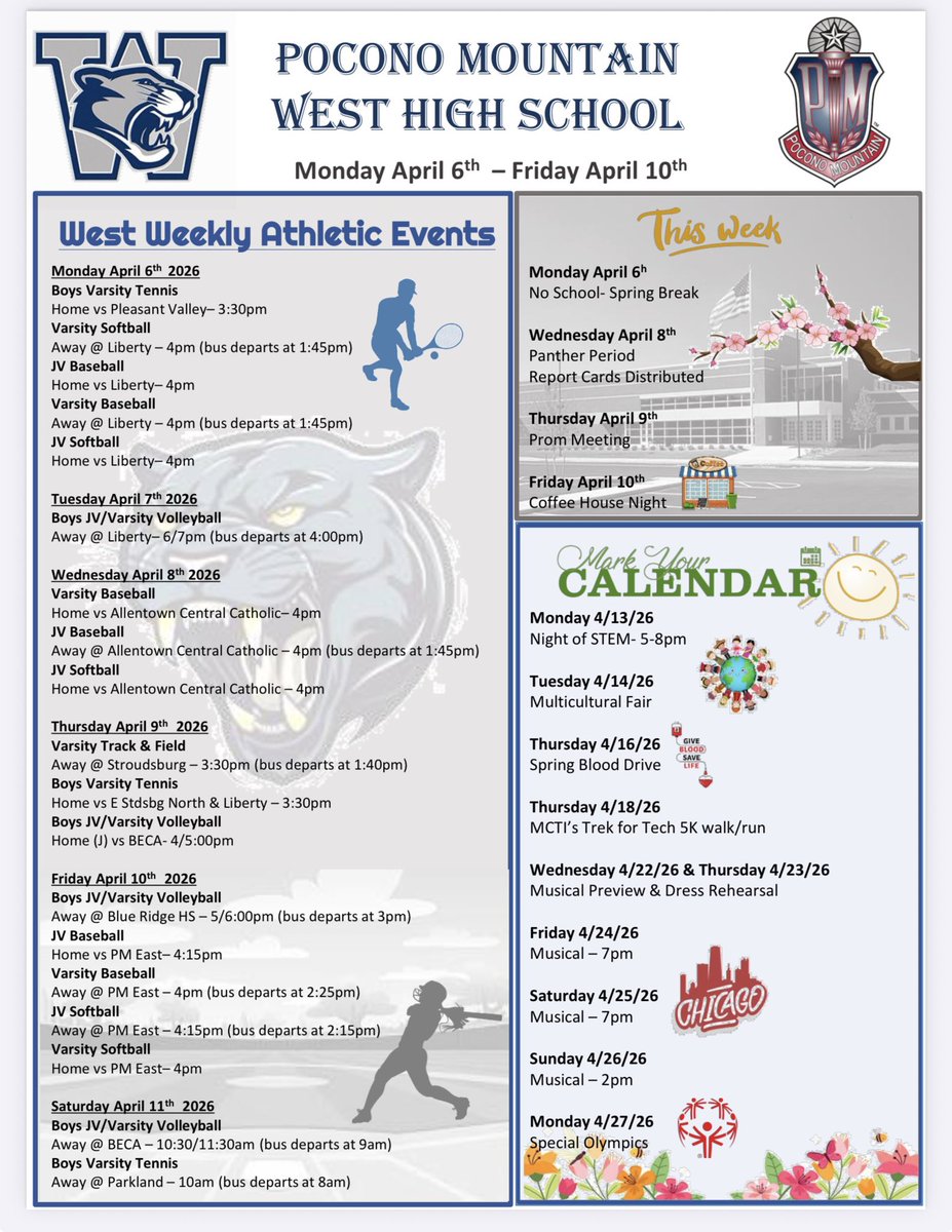 This week at West High School…