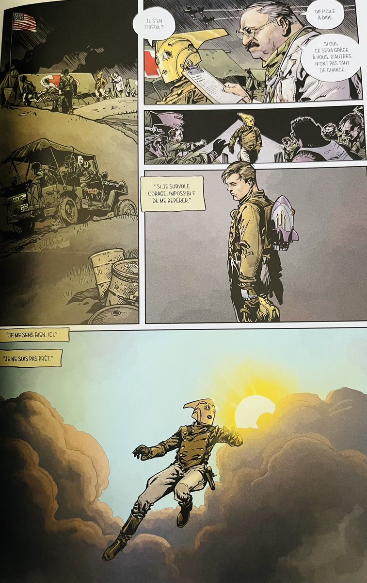 fisto_sr's tweet image. 📚🇺🇸🦅🦸🏻‍♂️🚀💥
#MardiConseil:
Recharger ses fusées pour la semaine qui s’annonce!
« Rocketeer, Nouvelles Aventures-t.2 »d’après la création du regretté Dave Stevens(1955-2008) chez Delcourt pour @IDWPublishing &amp;amp; @RocketeerTrust .
Cover d’ @AH_AdamHughes .
↪️instagram.com/p/DW1CKNiiGLP/…