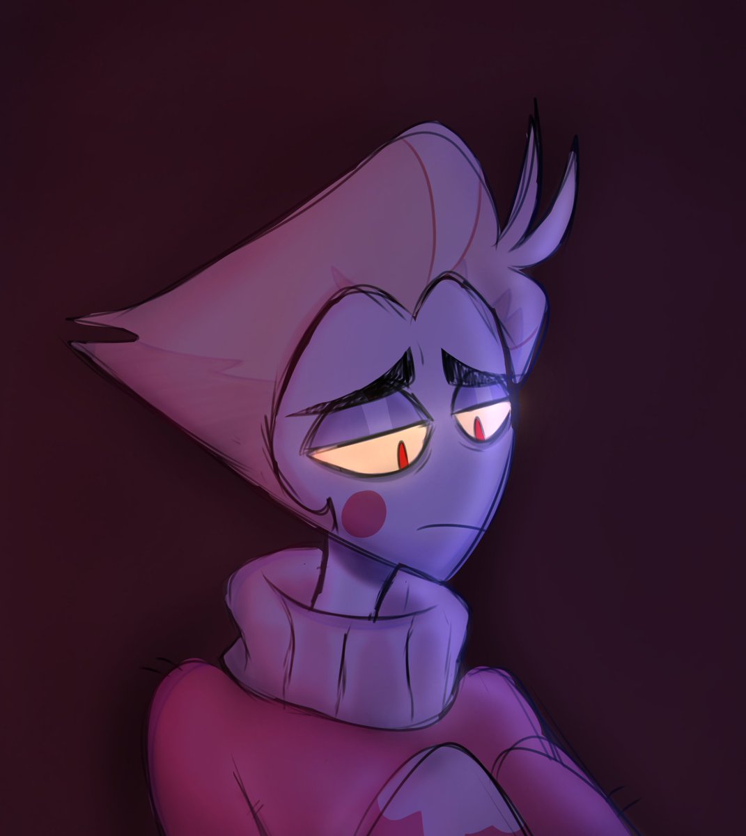 AgentePera's tweet photo. My sad boooyy, I want to hug him so bad 
#LuciferMorningstar https://t.co/7eWDlL7deD