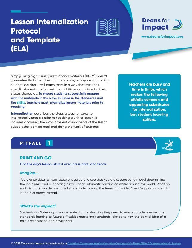 Deans for Impact (DFI) tweet media