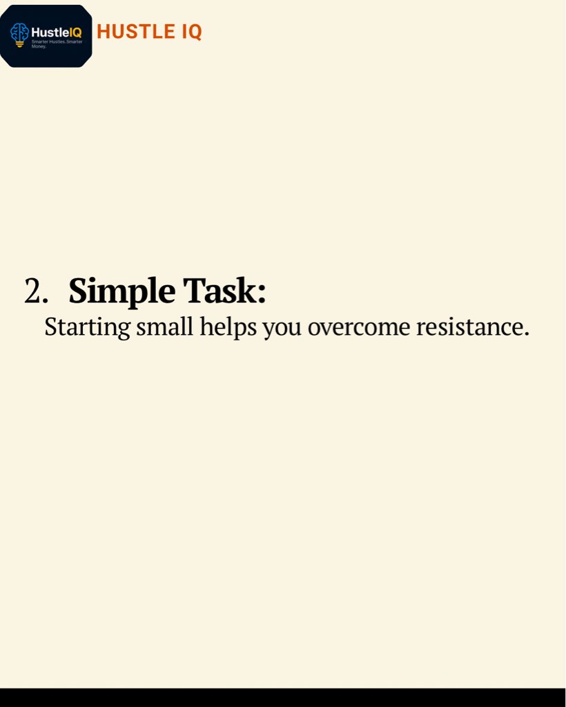 oluwa_damilola8's tweet image. 3 Smart Moves When You Feel Unproductive ⚡

1️⃣ Step back and reset your mind.
2️⃣ Focus on one simple task.
3️⃣ Build momentum with small wins.

👉 Invest in yourself before expecting investors.
Follow @HustleIQ for hustle wisdom 
#HustleIQ #AfternoonReset #StayProductive #Small